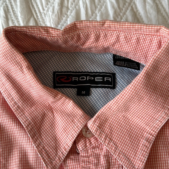 Roper Short-Sleeve Pearl Snap Button Down - Picture 2 of 2